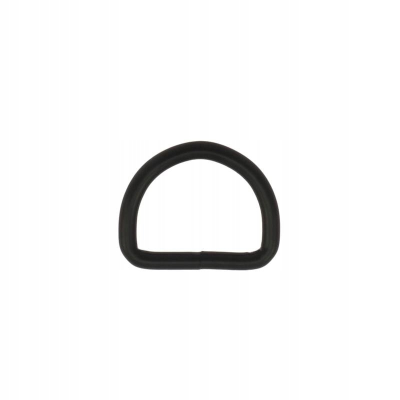 

Półkółko D-kółko zgrzewane fi 26 mm czarne