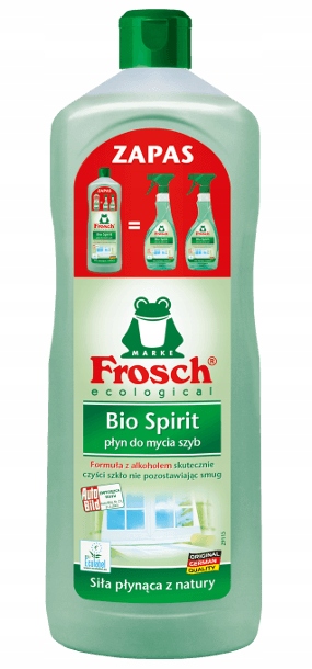 FROSCH EKO ZESTAW Płyn do szyb 500ml + ZAPAS 1L Kod producenta IQ9457-PROM