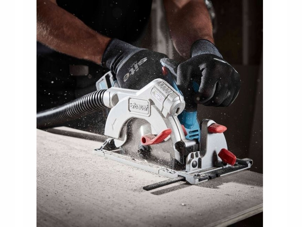 NOWA Piła pilarka tarczowa do drewna akumulatorowa Erbauer 165 mm 18 V Kod producenta ECS18-LI