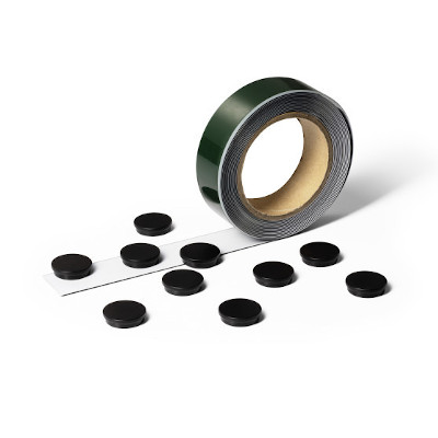 Samolepicí páska na magnety Durable 35 mm x 5 m s 10 magnety