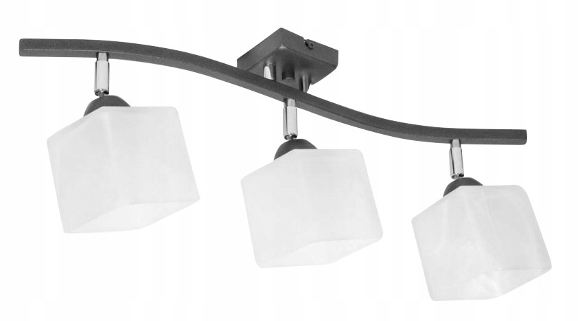 SUFITOWA LAMPA WISZĄCA PLAFON ŻYRANDOL SZKLANA LED