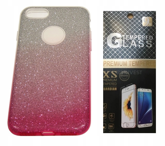

Etui Shining Case do iPhone Se 2020 + Szkło