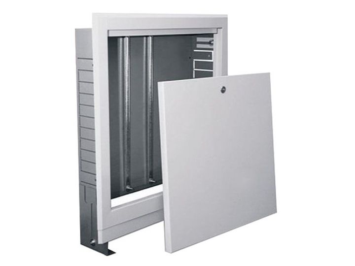 ROZDZIELACZ 8 OBWODÓW Z SZAFKĄ ZAWORKI PEX ALUPEX Kod producenta X-ROZ8+OBP+ZSW16+OGR