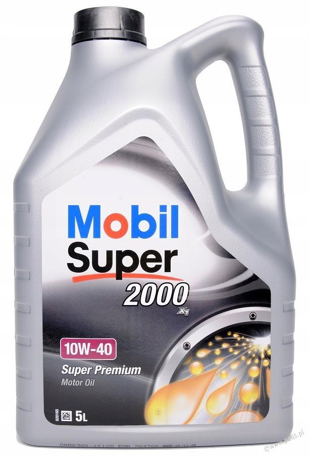 Olej Mobil 10W-40 2000 5L-Zdjęcie-0