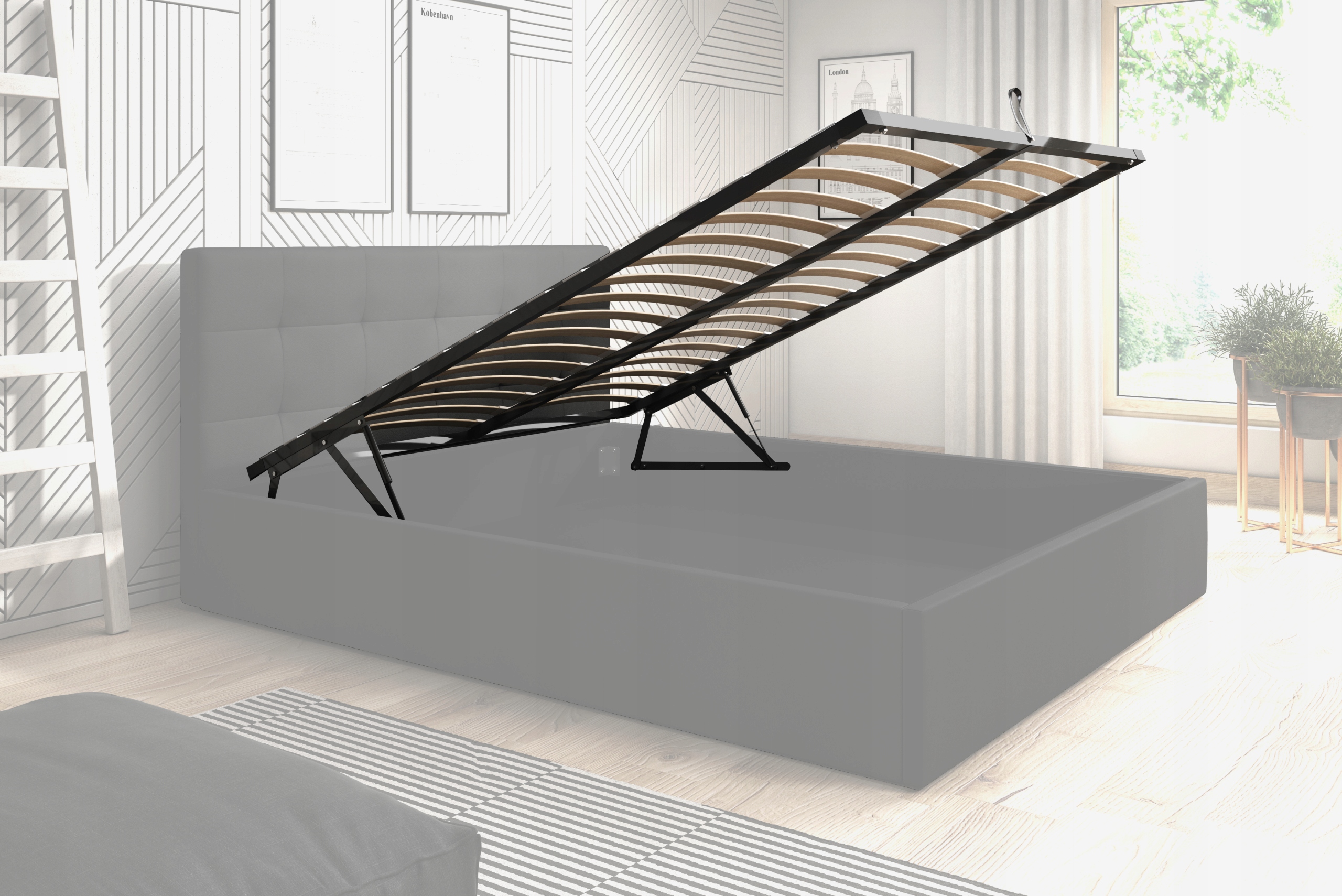 Dopłata do stelaża podnoszonego 160x200