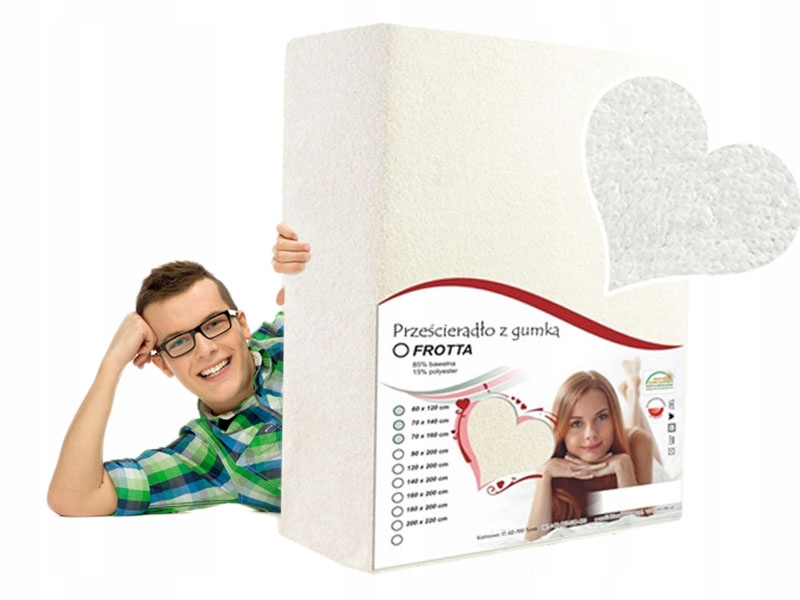 

Prześcieradło Białe Jednolite 100x200 Z Gumką