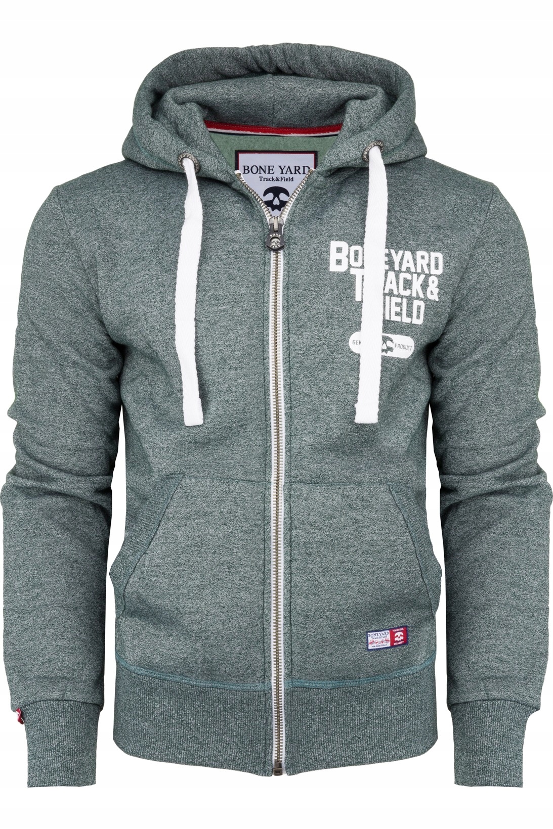 BONE YARD rozpinana bawełniana bluza FIGHTER__XXL