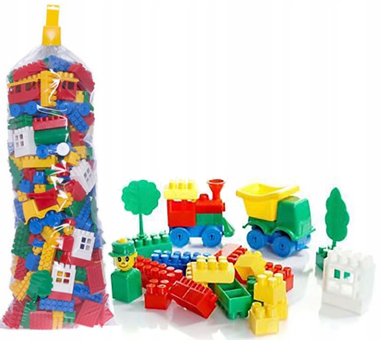 Hemar klocki konstrukcyjne K2, 350 el super max