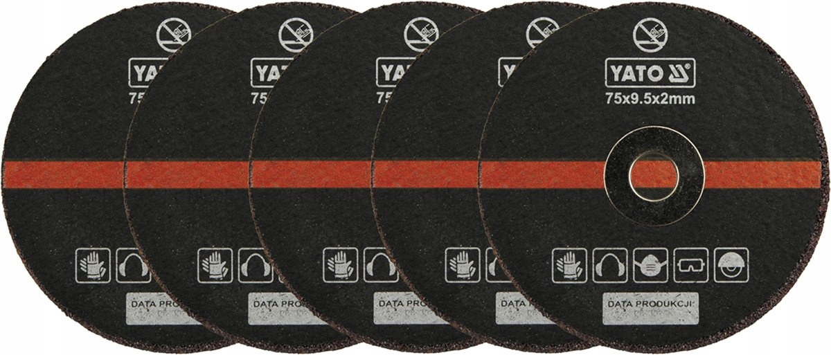

Tarcza Do Cięcia Metalu 75 mm Tarcze 5 Sztuk Yato