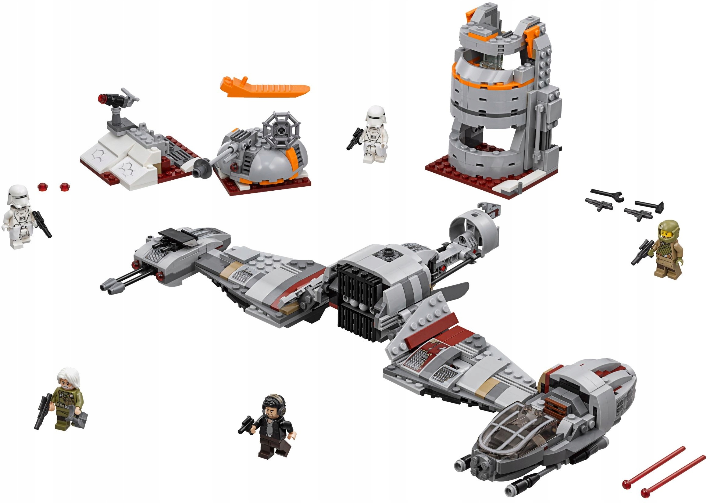 LEGO STAR WARS 75202 Obrona Crait Captain Poe HiT Numer produktu 75202
