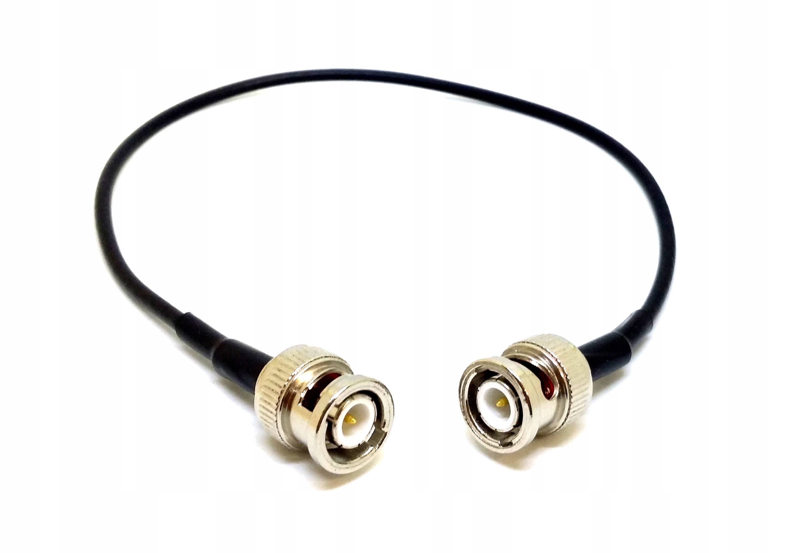 Przyłącze kabel wtyk BNC wtyk BNC 50OHM RG174 0,2m