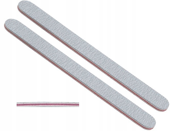 

2x Pilnik do Paznokci Zebra Prosty 100/180