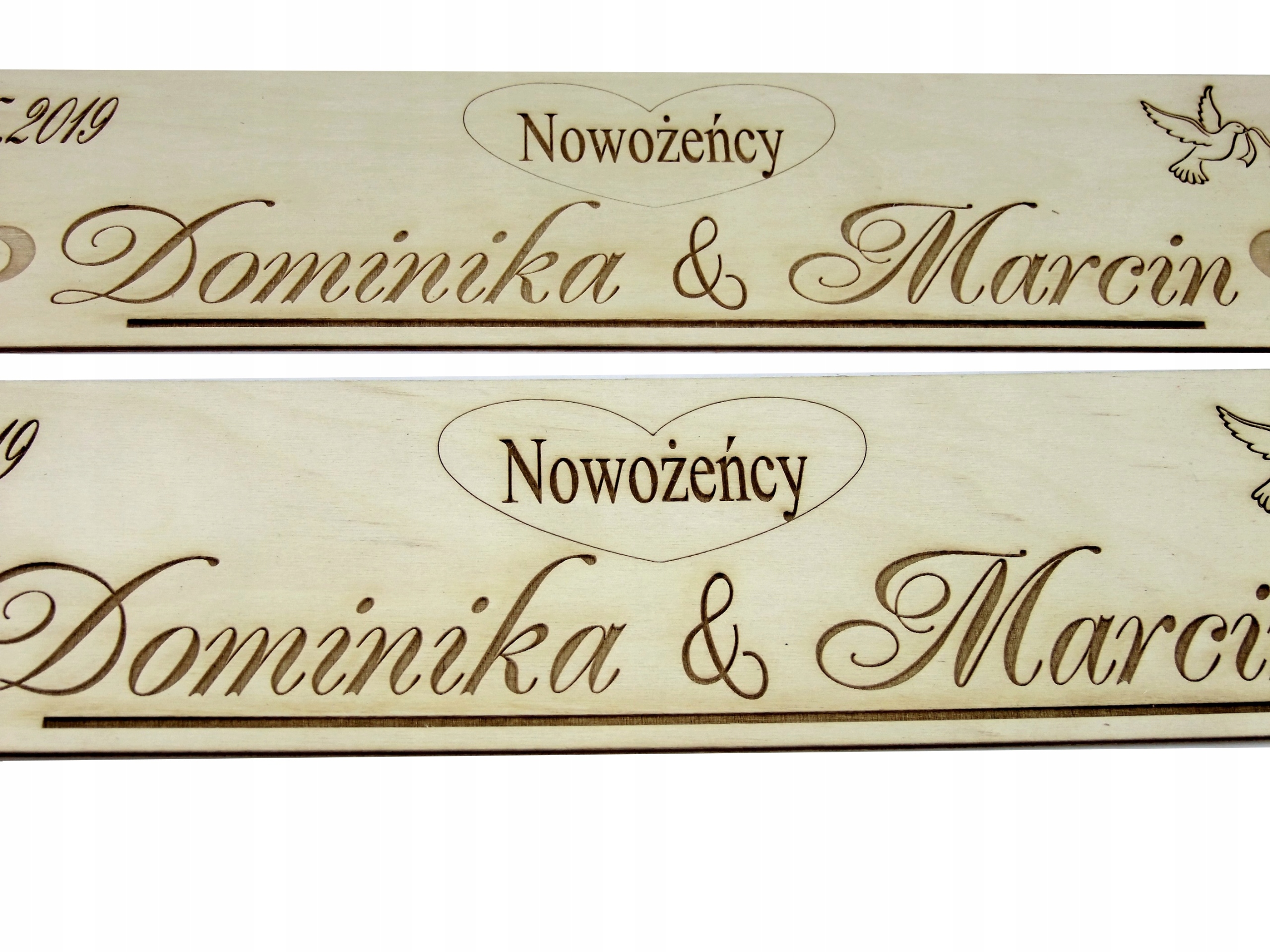 

Weselne Tablice Na Samochód Nowożeńcy Ślubne Ładne