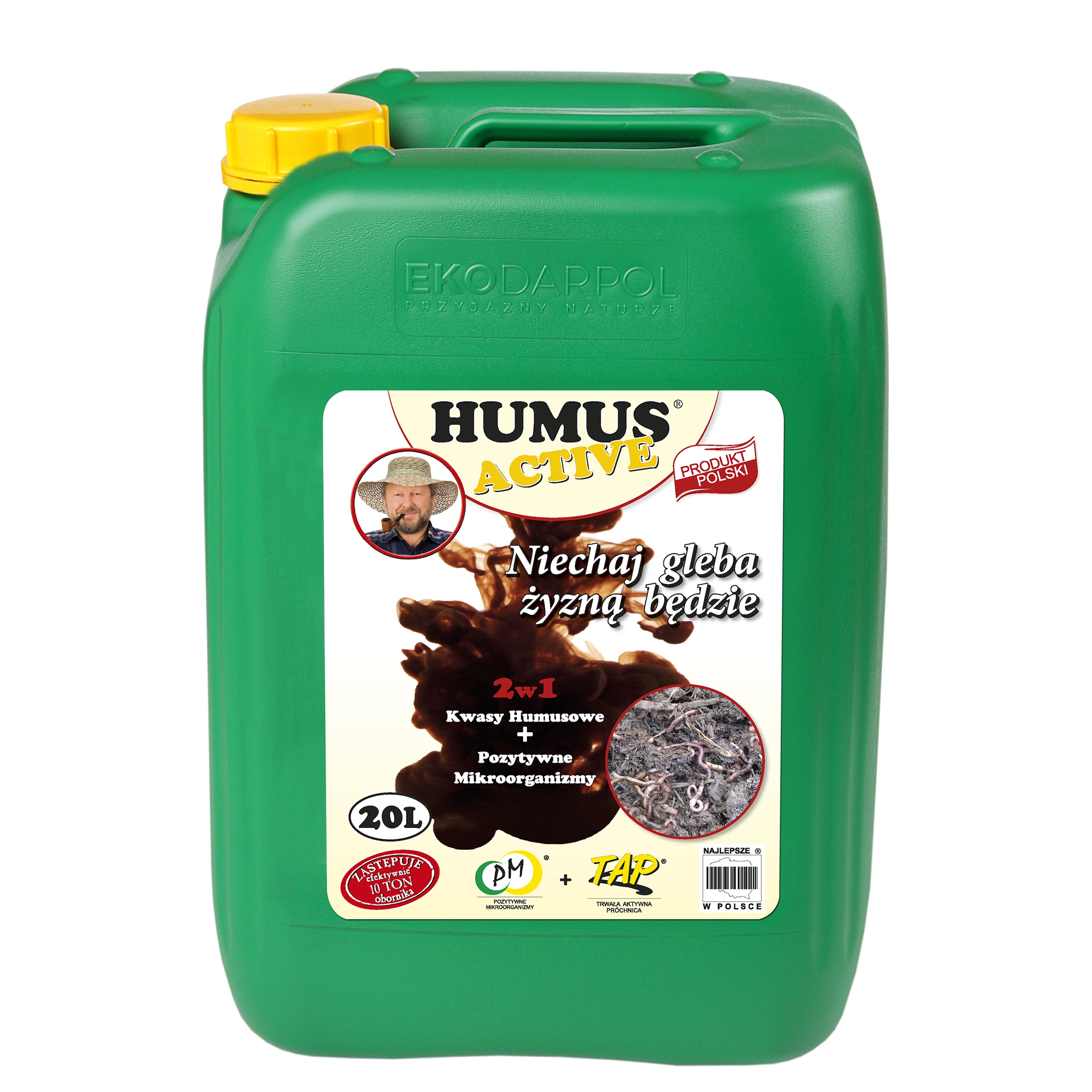 

Humus Active 20L=10t Obornik Polepszacz Gleb Nawóz
