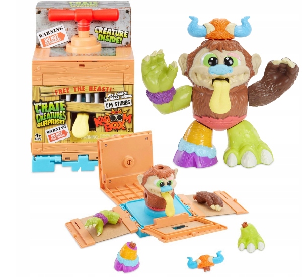 CRATE CREATURES KABOOM SKRZYNIA FIGURKA STUBBS (0035051557241