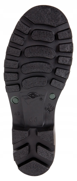 KALOSZE CZARNE GUMOWCE SOLIDNE POLSKIE DEMAR 43 Marka Demar