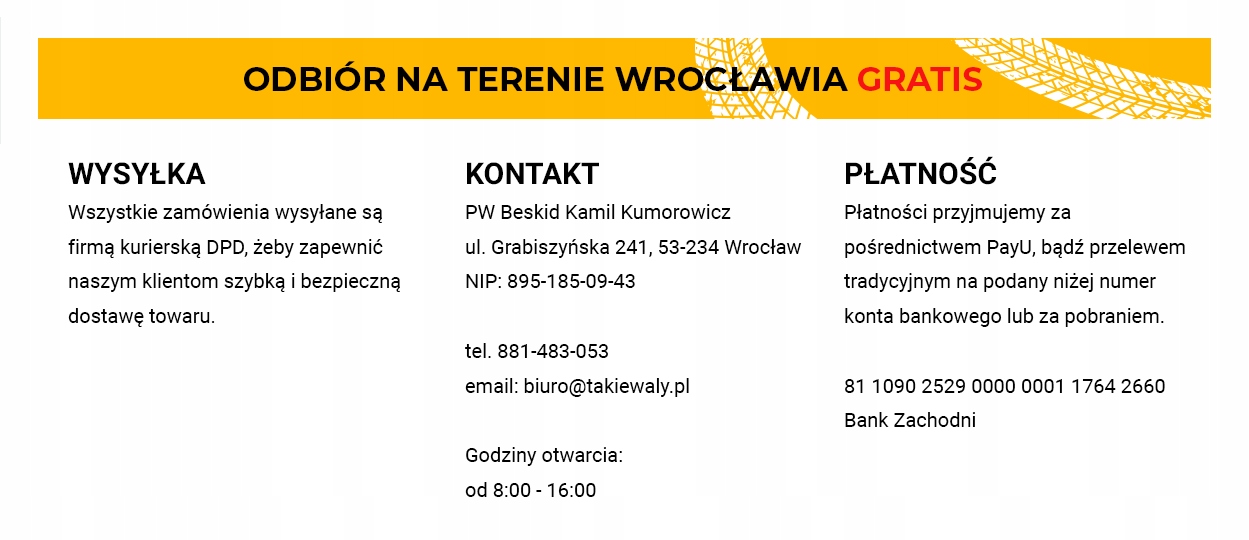 Wał napędowy MAN Producent części Inny