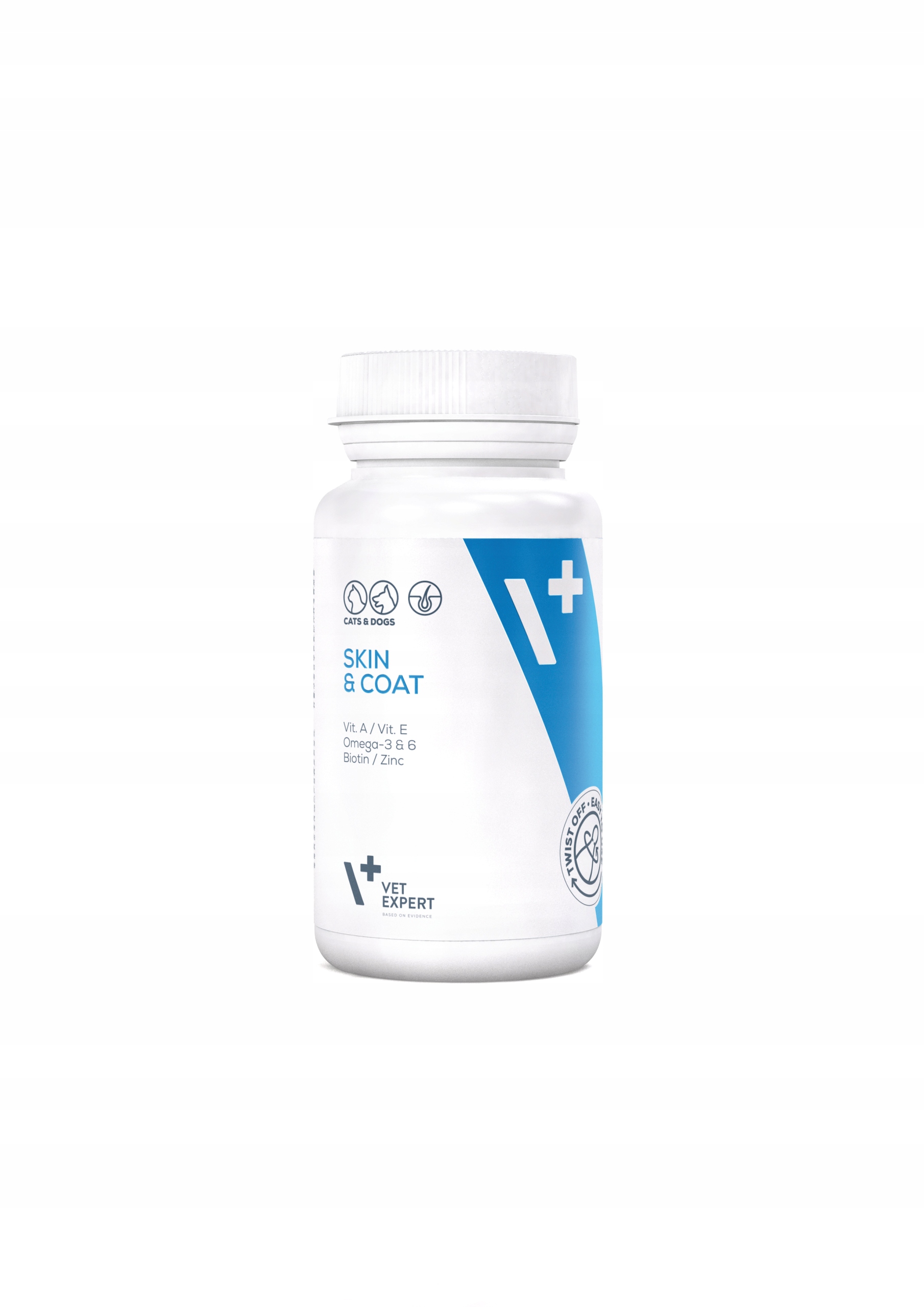 VetExpert Skin&amp;Coat doplněk pro zdraví kůže a srsti 30 kapslí
