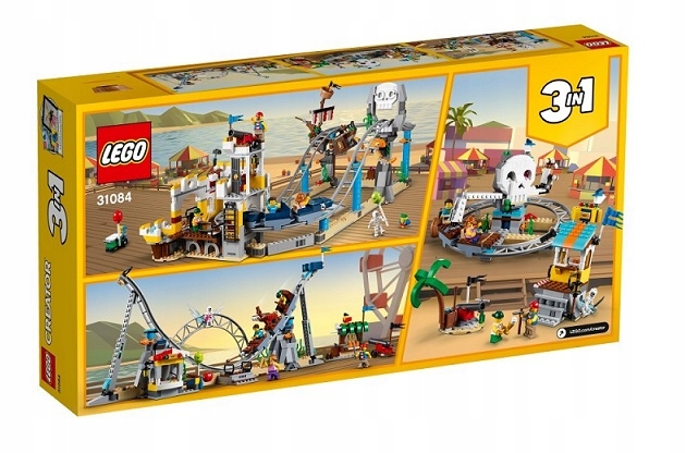 LEGO 31084 CREATOR PIRACKA KOLEJKA GÓRSKA Marka LEGO