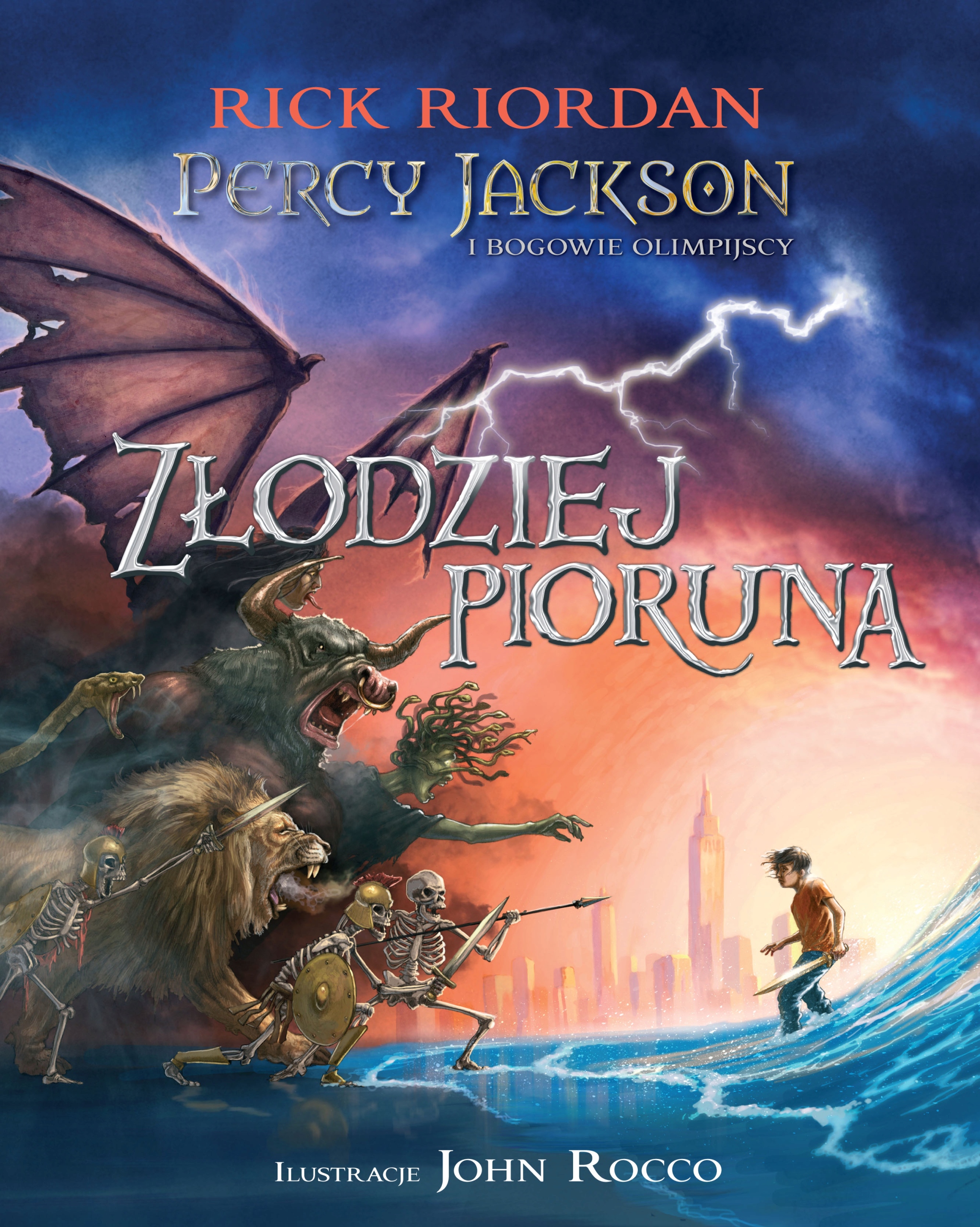 

Złodziej Pioruna.wersja Ilustrowana Riordan, Rocco