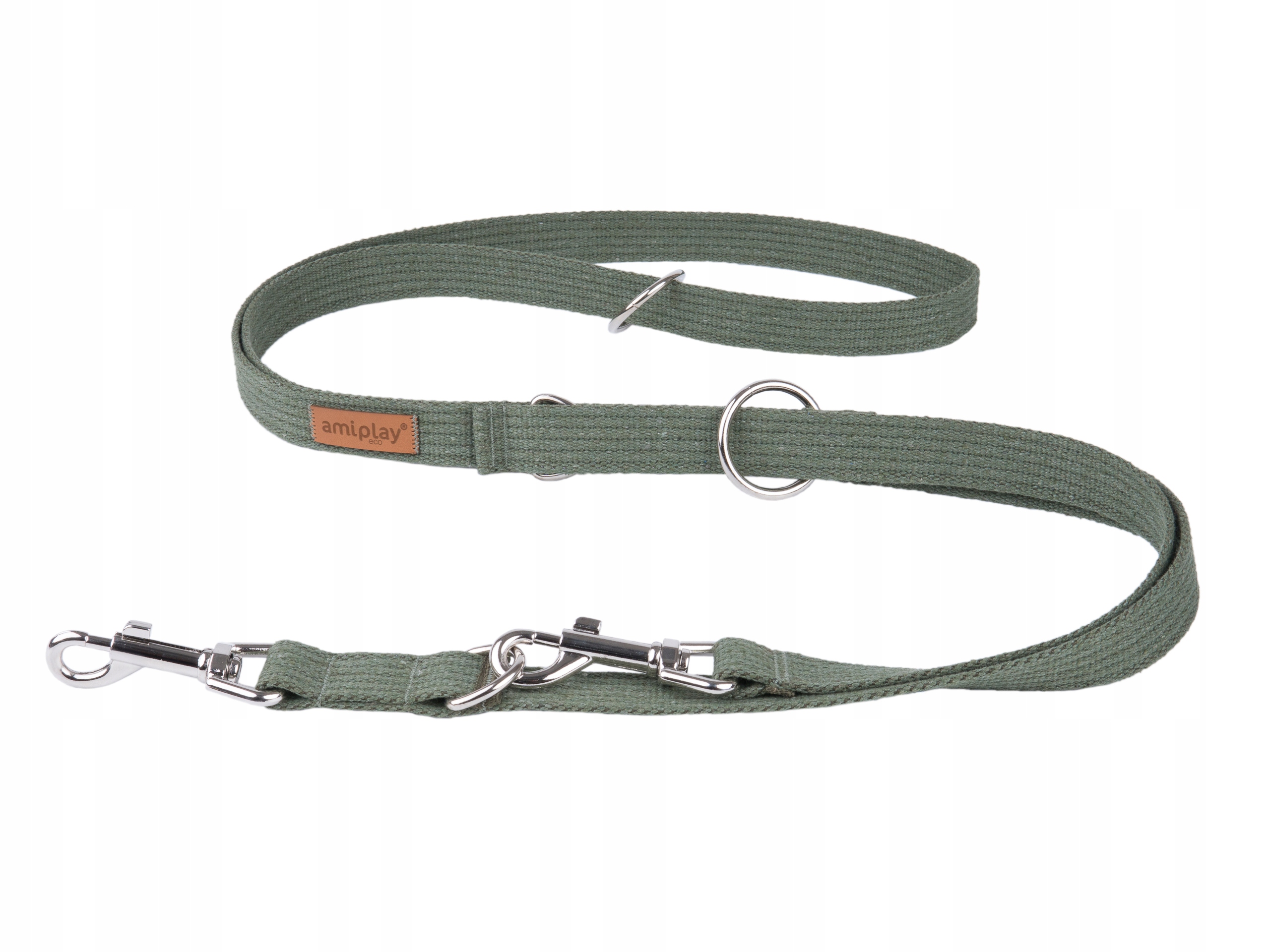 

amiplay Smycz przepinana 6in1 Cotton XL Khaki