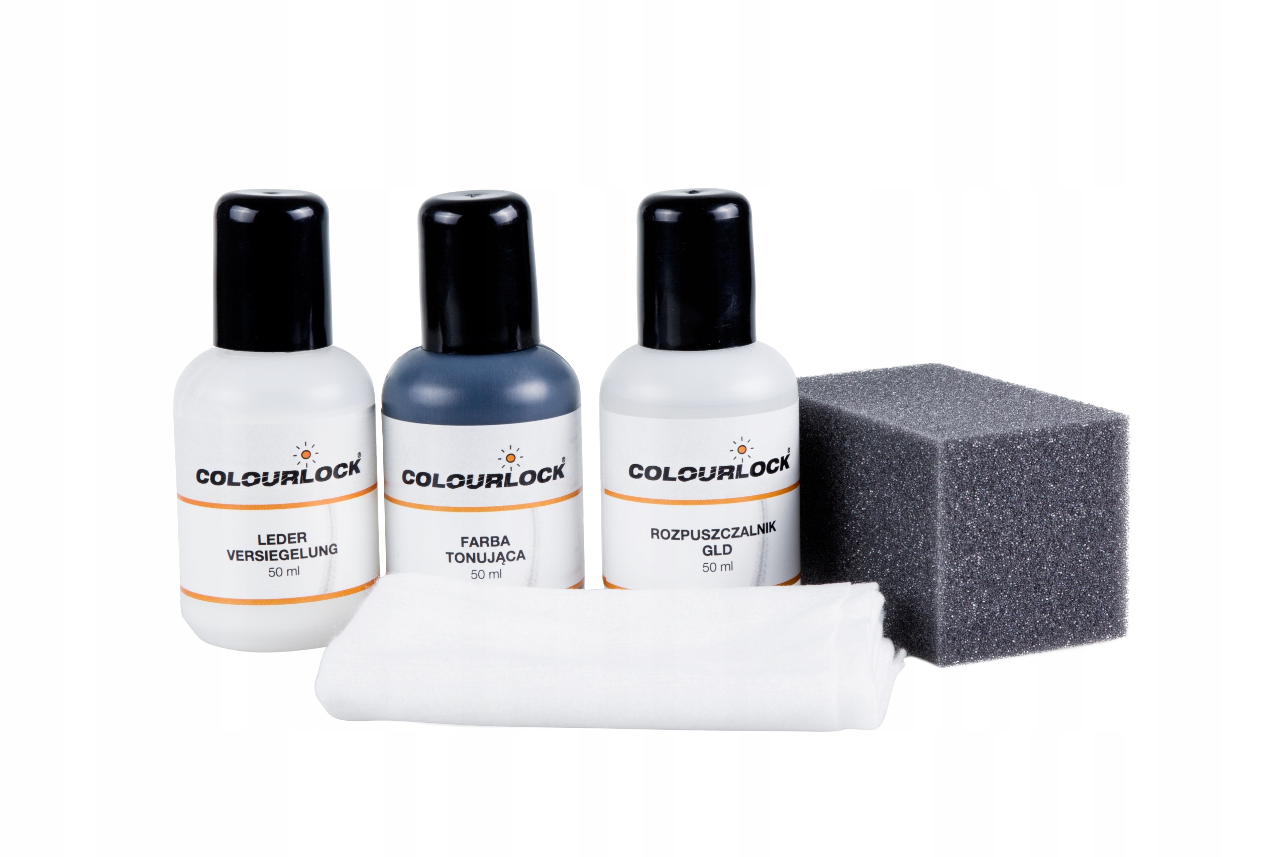 COLOURLOCK _ ZESTAW TONUJĄCY DO SKÓRY 50ML DO SAMODZIELNEJ RENOWACJI