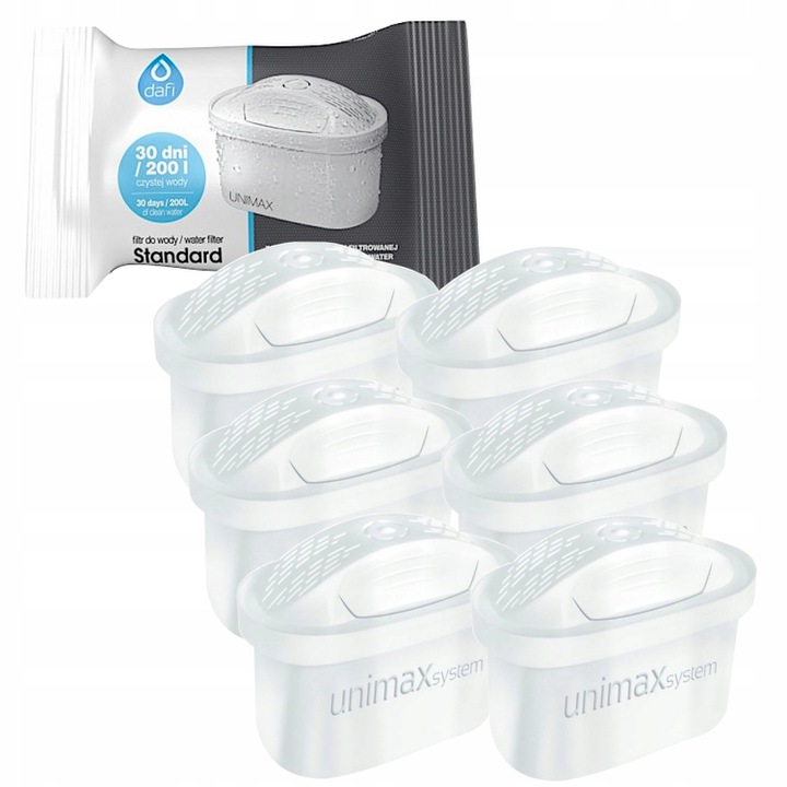 

Filtr Wkład Dafi Unimax Standard 6SZT