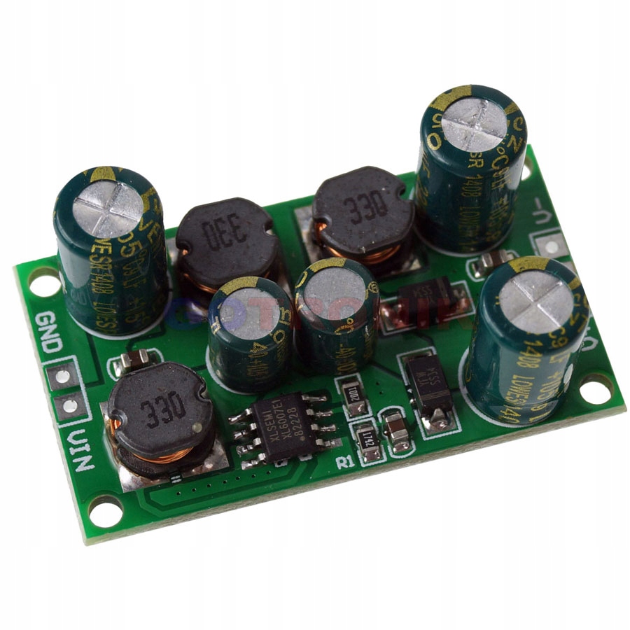 

Przetwornica napięcia symetrycznego + - 24V DC-DC