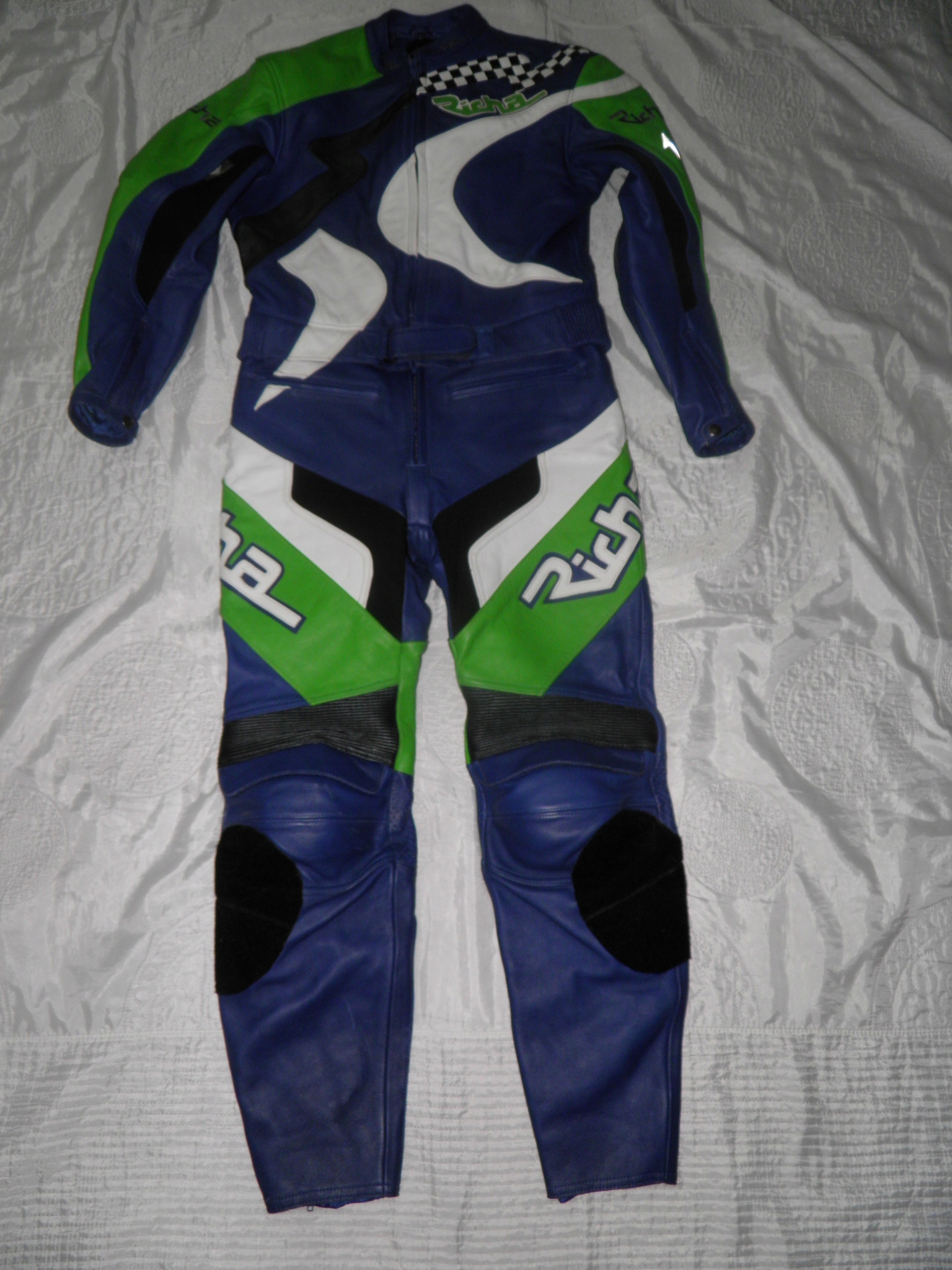 RICHA KOMBINEZON DWUCZĘŚCIOWY SKÓRZANY R 50