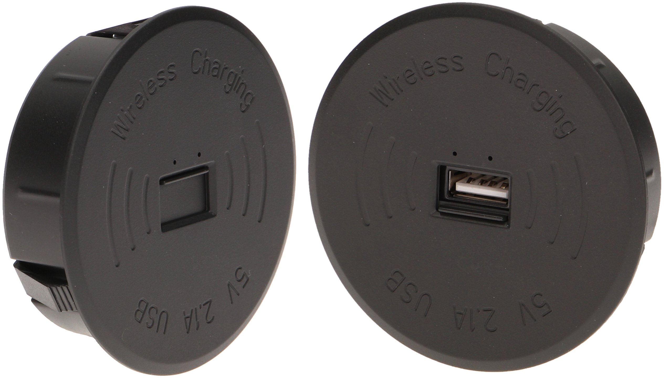 Ładowarka bezprzewodowa z portem Usb, czarna