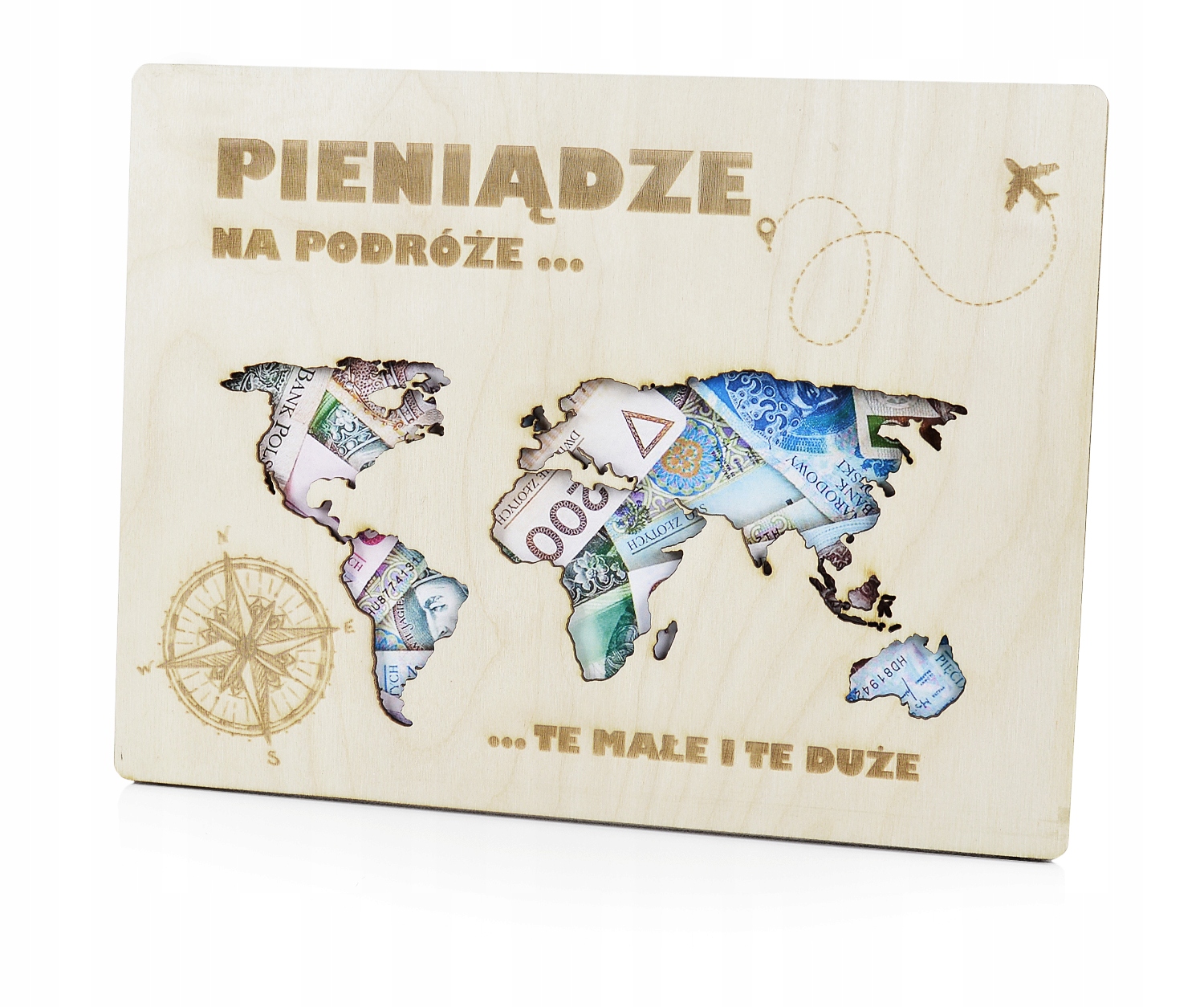 

Ramka urodziny pieniądze mapa ślub