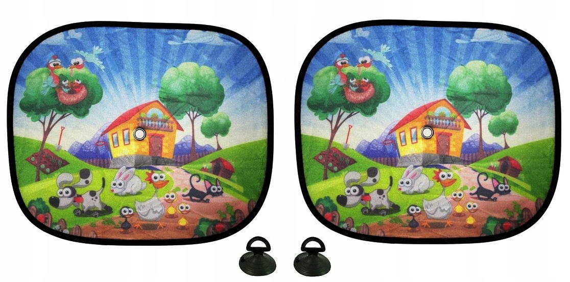 OSLONA PRZECIWSLONECZNA ZASLONKA SZYBY FARMA 2SZT