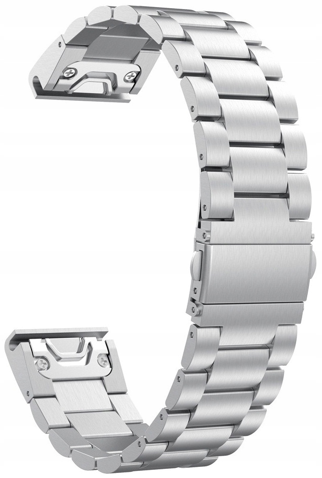 SREBRNA STALOWA Bransoleta do Garmin EPIX 2