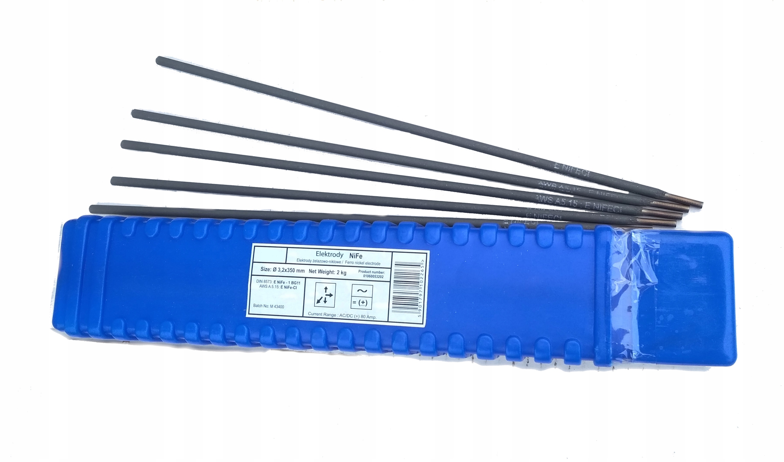 

Elektrody do Spawania Żeliwa NiFe-CI Fi 3,2x350