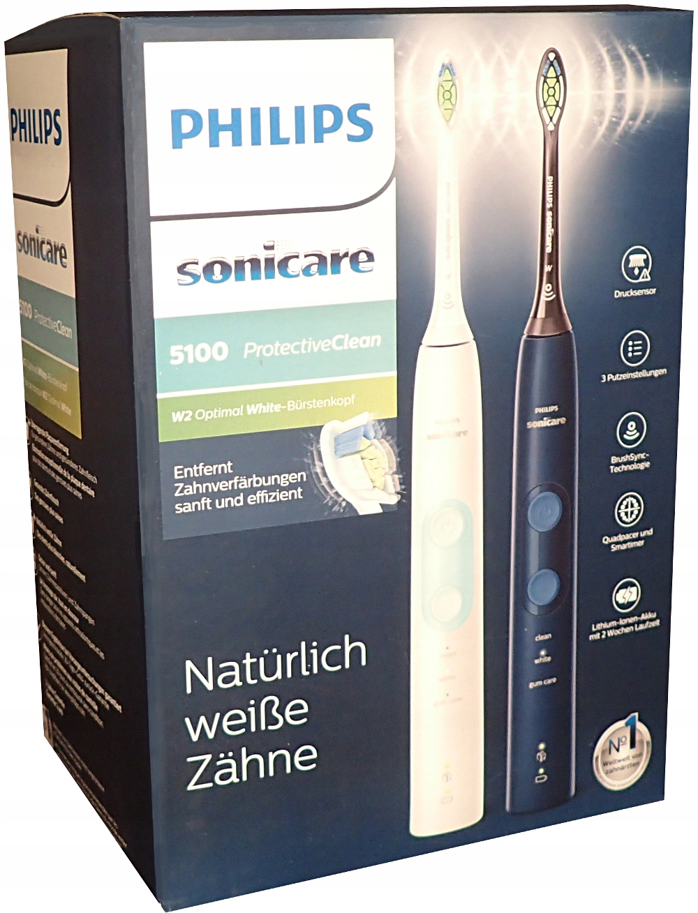 

Philips HX6851/34 Sonicare 5100 2x Szczoteczka