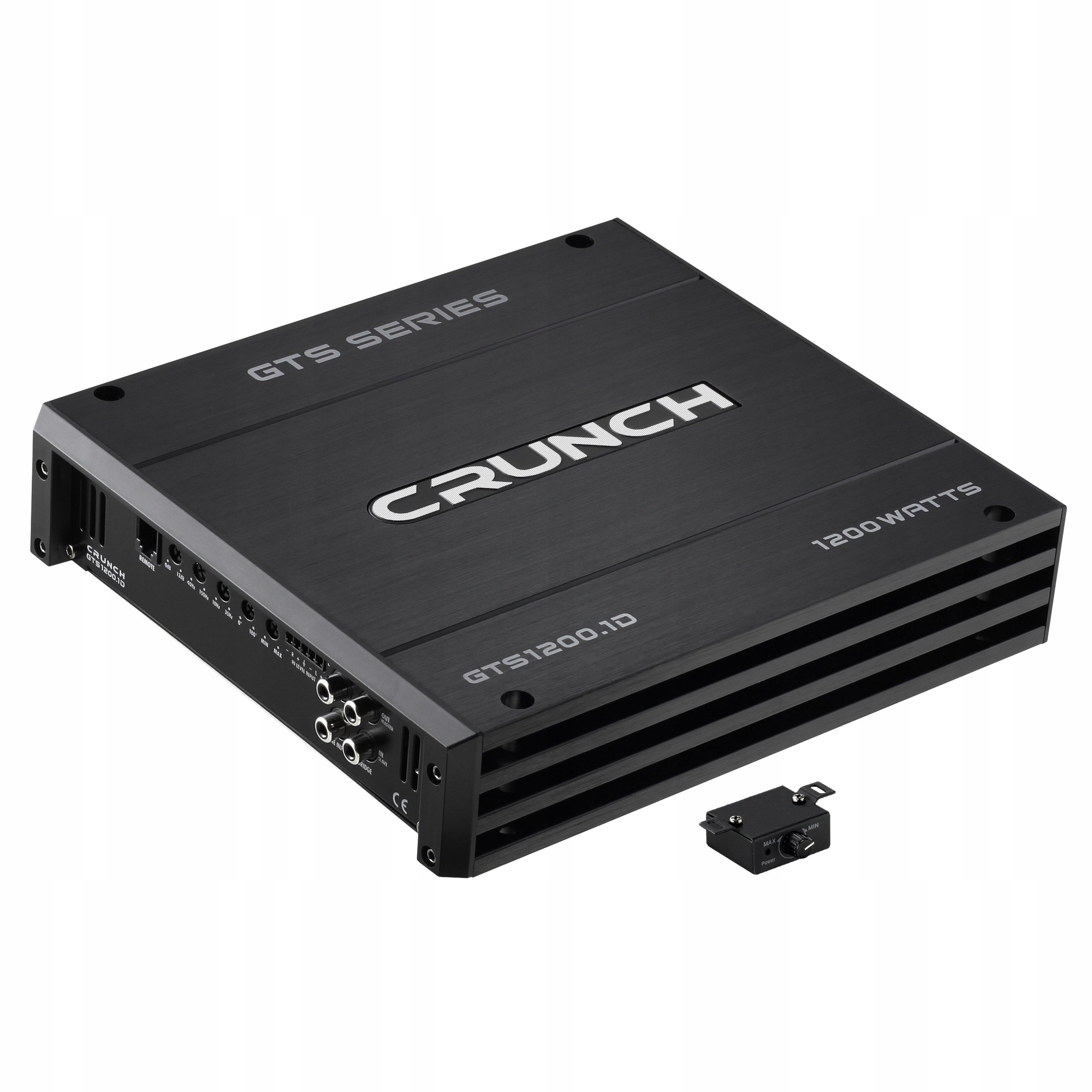 CRUNCH GTS1200. 1D моно Підсилювач 600W RMS HiLevel