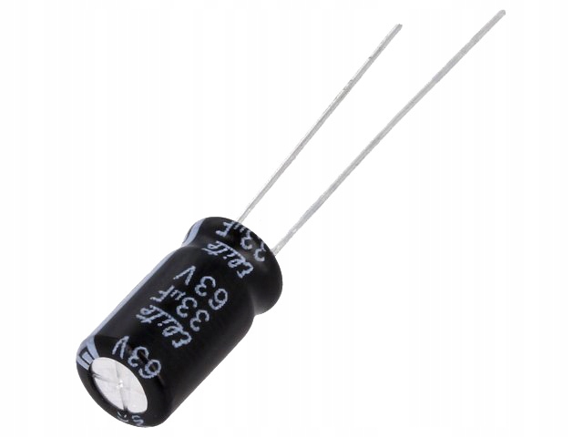 

PF1J330MNN6311U 33uF 63VDC Kondensator 6.3x11mm