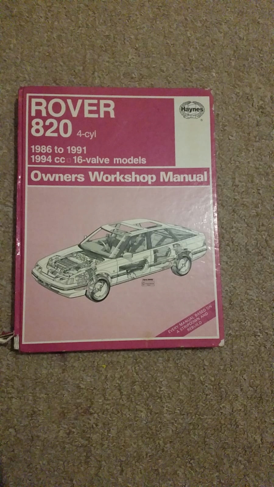 Rover 820 HAYNES SAM NAPRAWIAM + SŁOWNIK