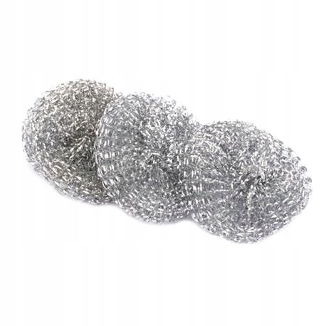 

Druciak Metalowy, Zmywak Nierdzewny Inox 3szt