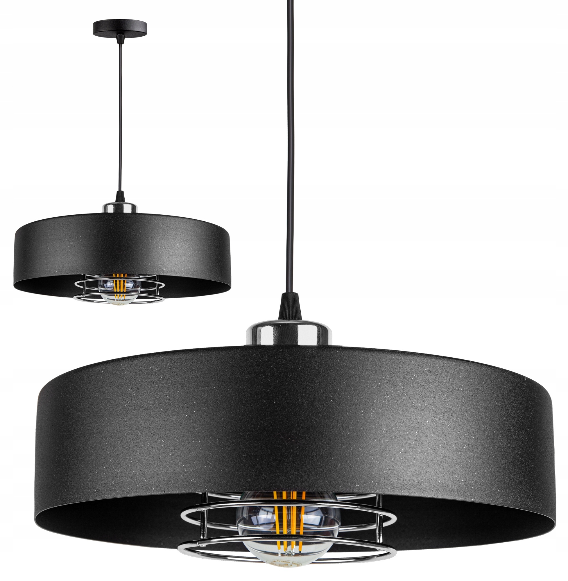 

Lampa Sufitowa Plafon Żyrandol Loft Edison Led
