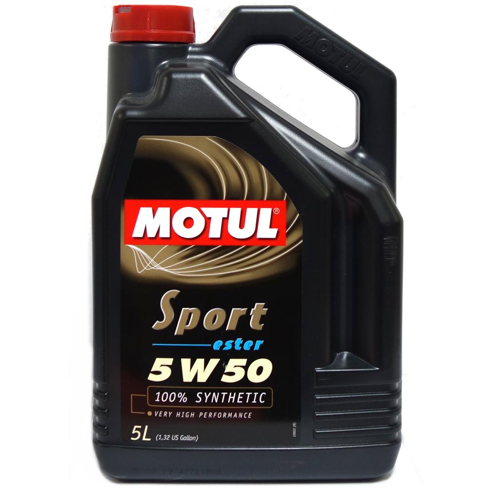 

Olej Motul Sport Ester 5W50 100% Synthetic 5L