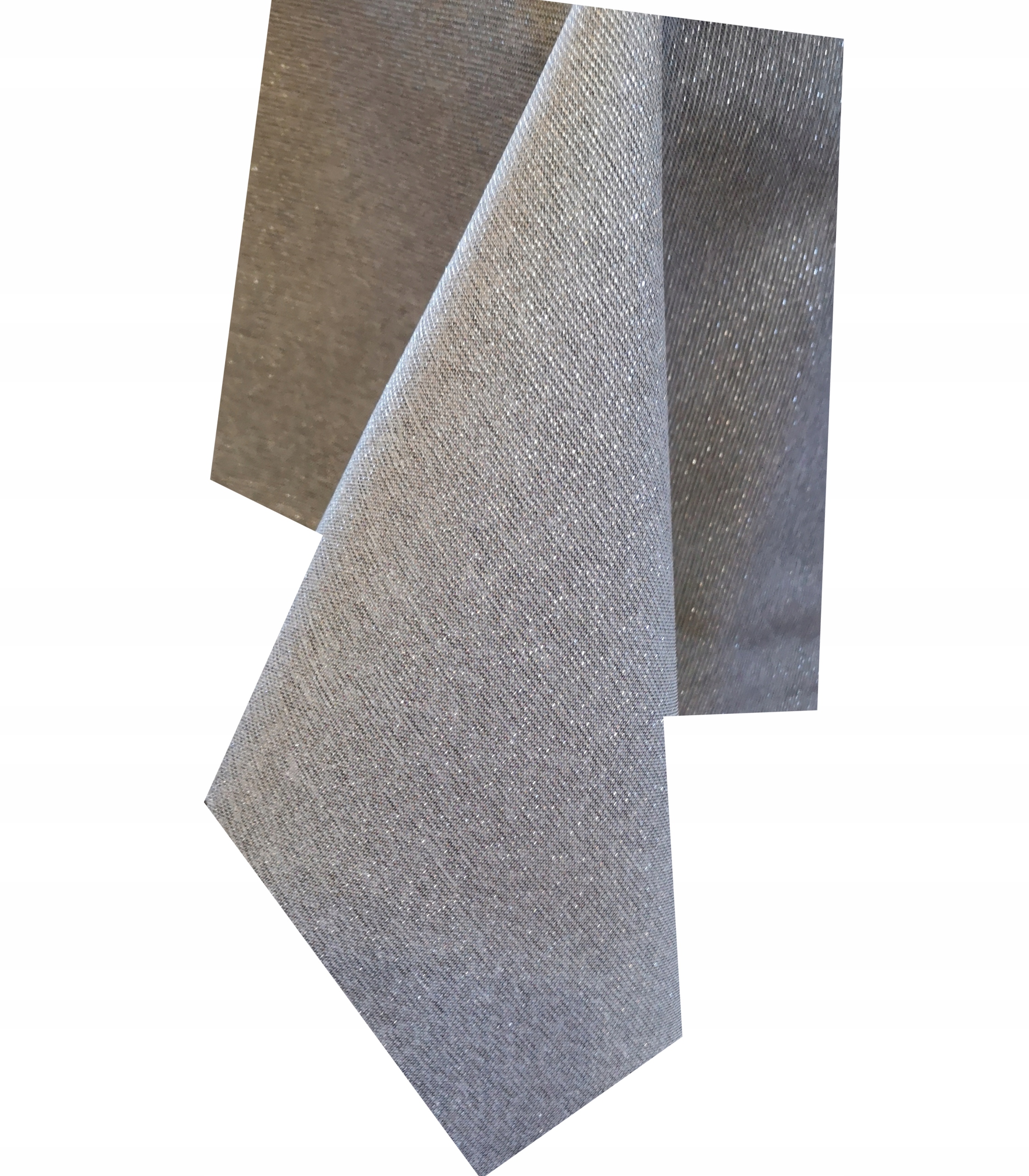 

Obrus plamoodporny Szary/srebrny/ 280x120 Błysk