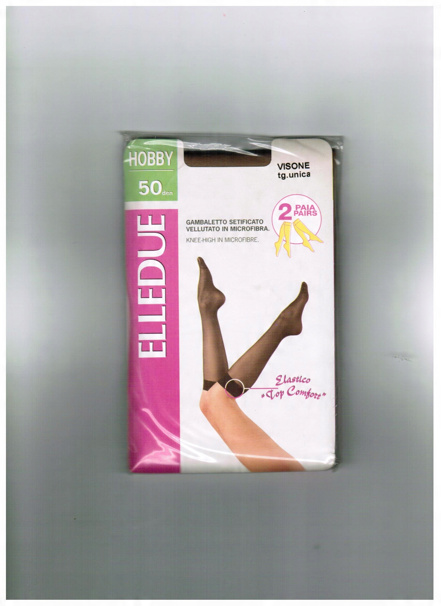 

Podkolanówki Hobby 50 den Elledue, Visone