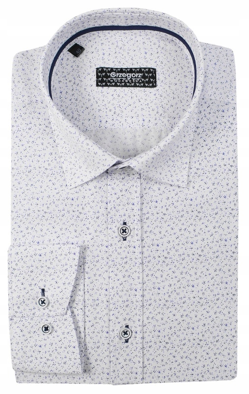 Košile s puntíky Grzegorz Pánská Móda 38/176-182