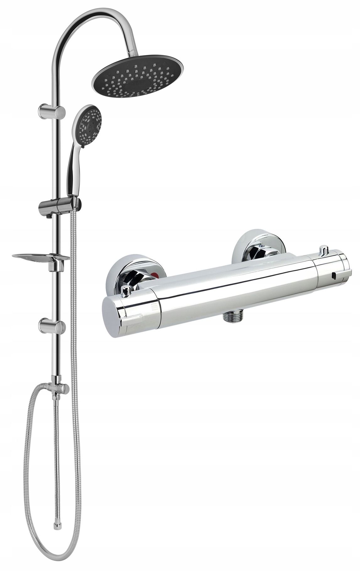 

Deszczownica + Bateria Prysznicowa Termostatyczna