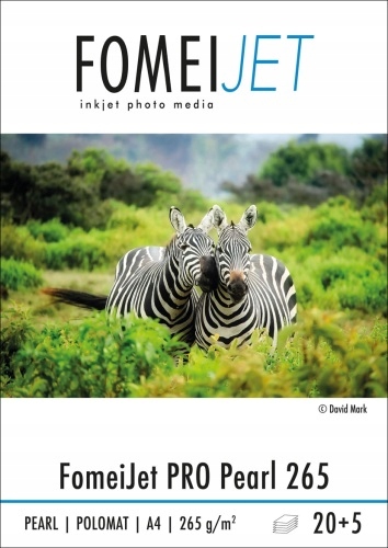 

Papier Fomei 20+5 FomeiJet Pro Pearl 265 25 A4