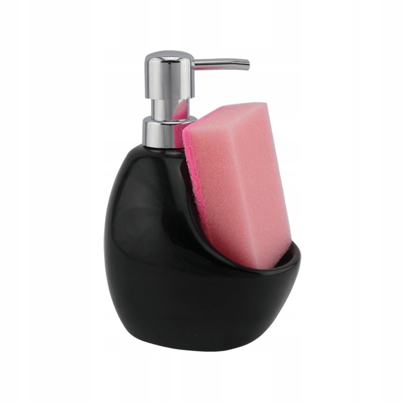 

Dozownik Ceramiczny Do Płynu Maczyń Czarny Mini