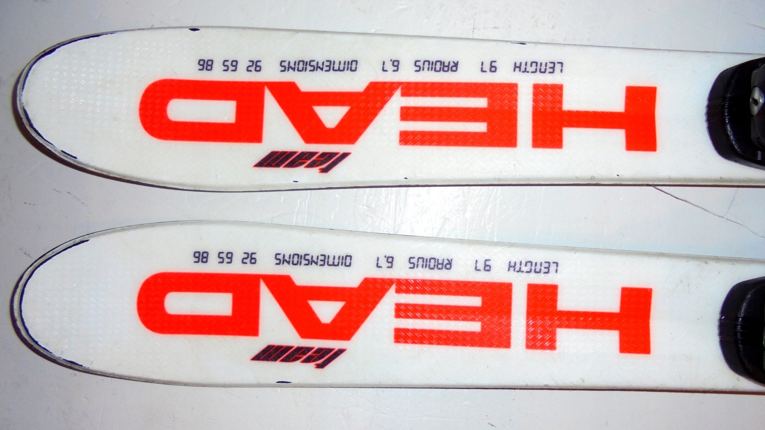 Narty HEAD SUPERSHAPE TEM dł. 97 cm 100 Marka Head