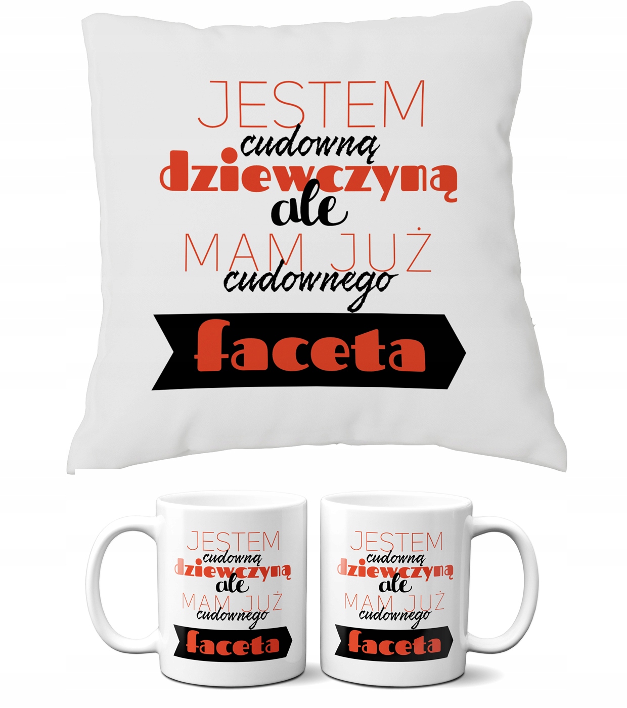 

Poduszka + Kubek Na Dzień Kobiet - Prezent!!