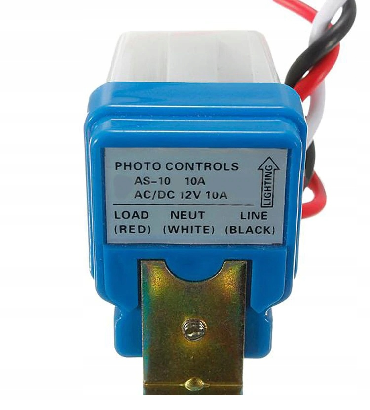 Czujnik zmierzchowy 12V 10A włącznik zmierzchowy Marka Kobi